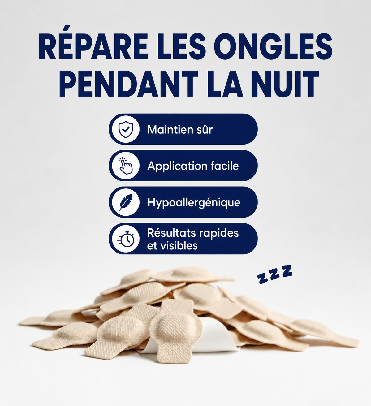 Bellia's - Patchs Réparateurs pour de Plus Beaux Ongles de Pieds