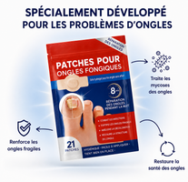 Bellia's - Patchs Réparateurs pour de Plus Beaux Ongles de Pieds